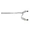 Afe Stainless Steel, With Mufflers, 3 Inch Pipe Diameter, Single Exhaust With Dual Exit, Split Rear Exit 49-36701-B - alternate 2
